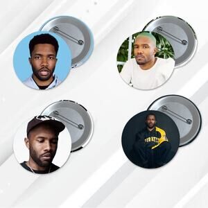 Frank Ocean 1.5 Inch Pinback Buttons Pop Music Artist Rapper